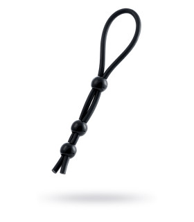 Потрійна ерекційна петля чорного кольору - No Taboo