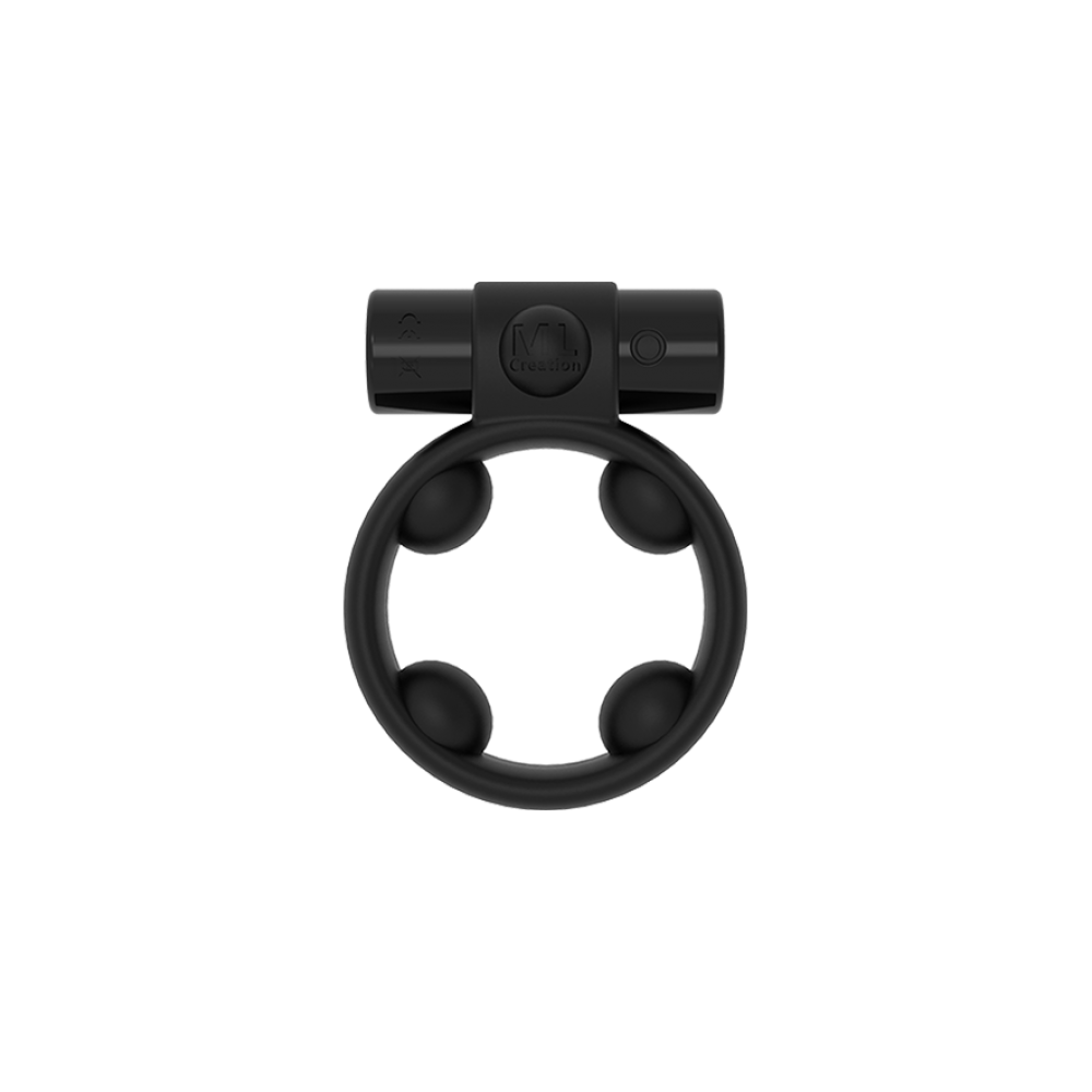 Ерекційне кільце C вібропулей Cool Boy ml Creation (My Love), чорний (35099), zoom