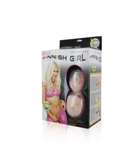 Кукла надувная с вибрацией и мастурбатором в комплекте - No Taboo