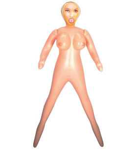 Секс-кукла NMC Just Jugs с большими грудями, бежевая, 165 см - No Taboo