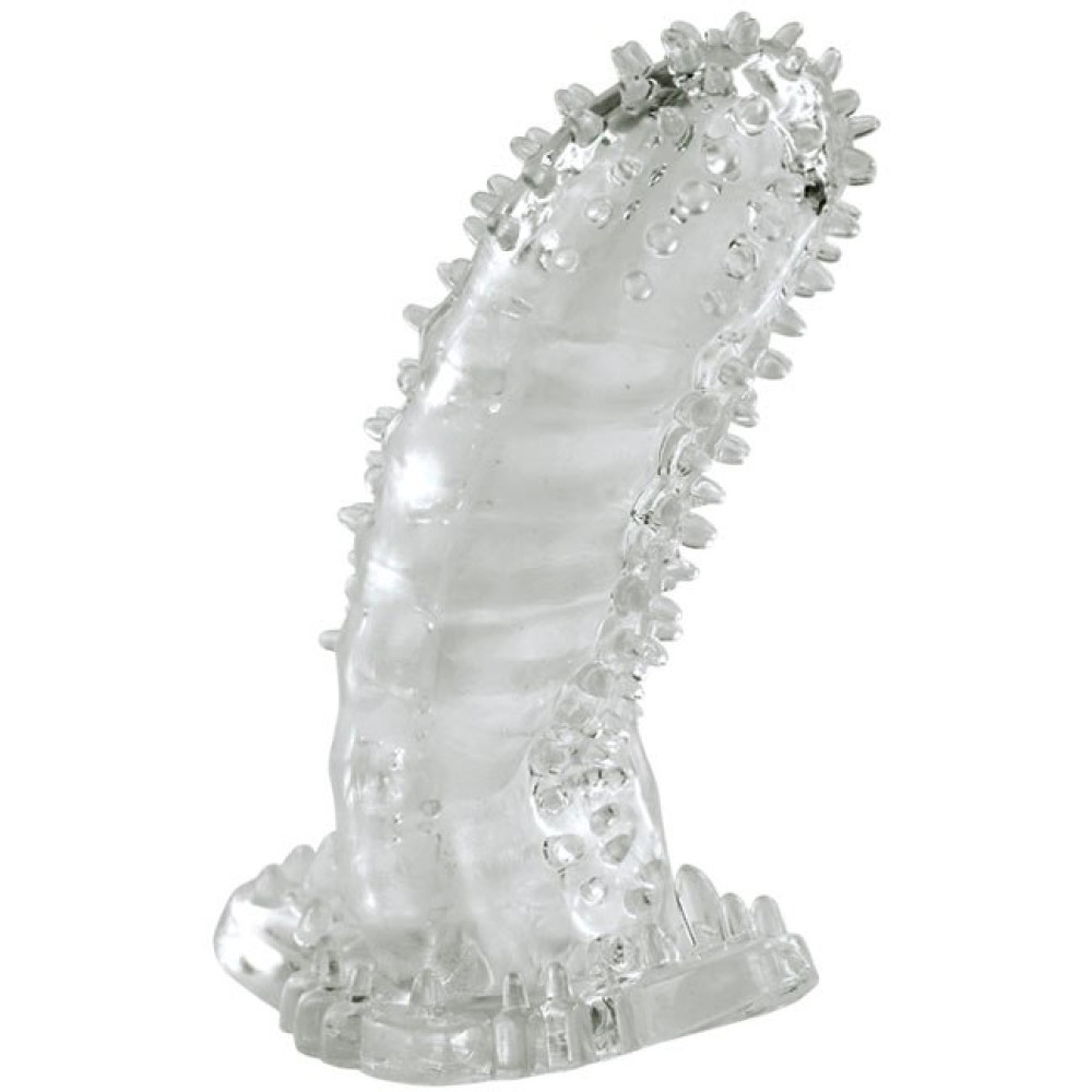 Рельефная насадка на член с усиками (28820), zoom