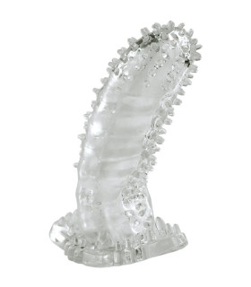 Рельефная насадка на член с усиками - No Taboo