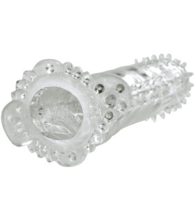 Рельефная насадка на член с усиками - No Taboo