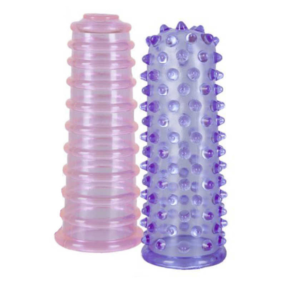 Рельєфні насадки на пальці з шипами і реберцями (5552), zoom