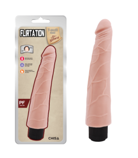 Вибратор из киберкожи Chisa Flirtation, реалистичный, 20 см х 5.5 см - No Taboo