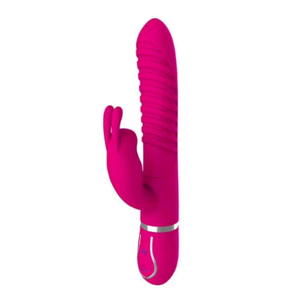Вибратор-кролик Midnight Magic, вагинально-клиторальный (37318), zoom