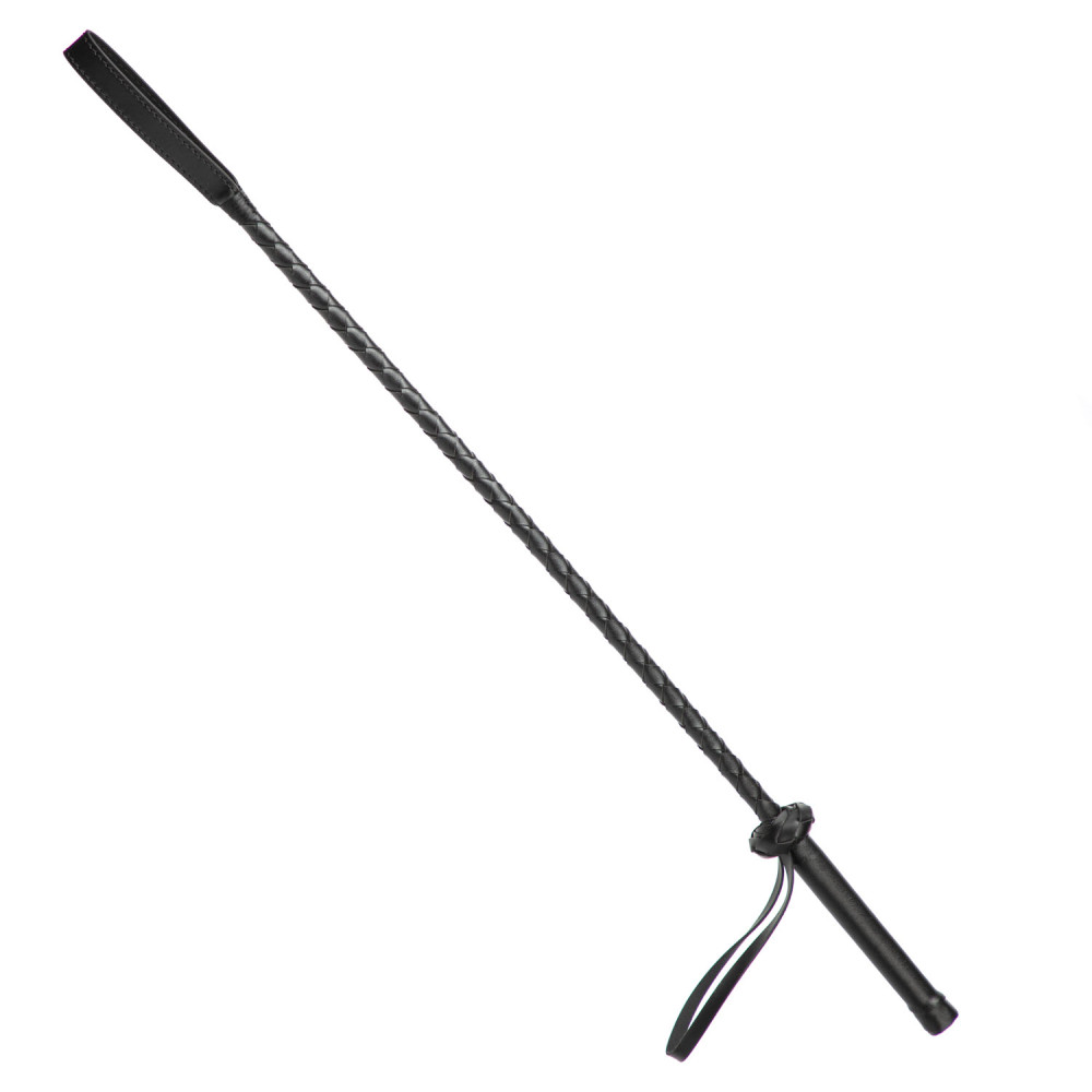 Стек черный с плетеным стержнем (40127), zoom