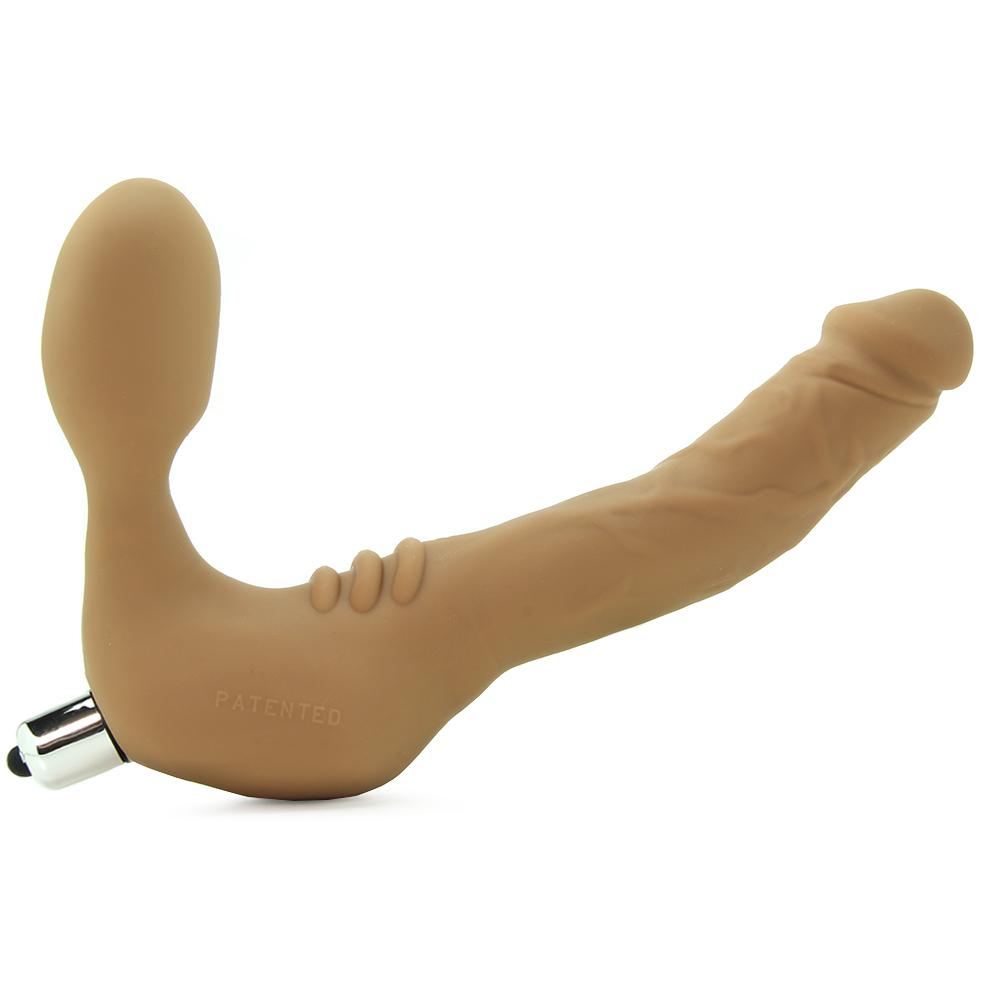 Безремневий вібро страпон, 17. 1х4. 1 см (40833), zoom