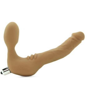 Безремневый вибро страпон, 17.1х4.1 см - No Taboo