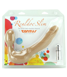 Безремневый вибро страпон, 17.1х4.1 см - No Taboo