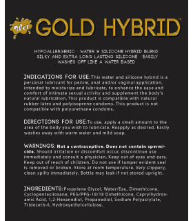 Лубрикант Wet Gold Hybrid водно-силиконовый, 148 мл - No Taboo