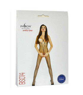 Сексуальний комбінезон білого кольору з інтимним вирізом і відкритими грудьми, o / s - No Taboo