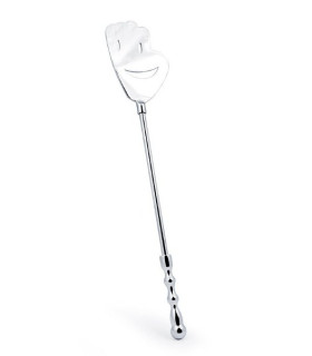 Металлический стек IDEA SM в форме ладошки, серебристый, 43 см - No Taboo