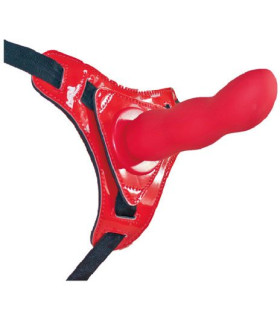 Женский страпон erokay красного цвета - 14 см - No Taboo