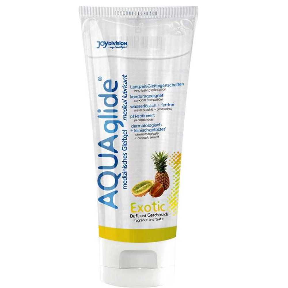 Лубрикант съедобный со вкусом экзотических фруктов, 100 мл (1520), zoom