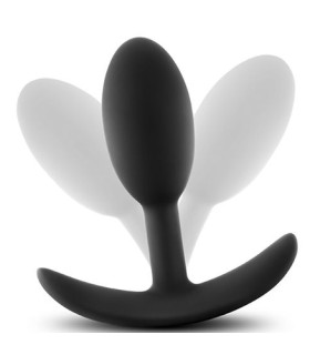 Анальная пробка Blush со смещенным центром тяжести, цвет черный - No Taboo