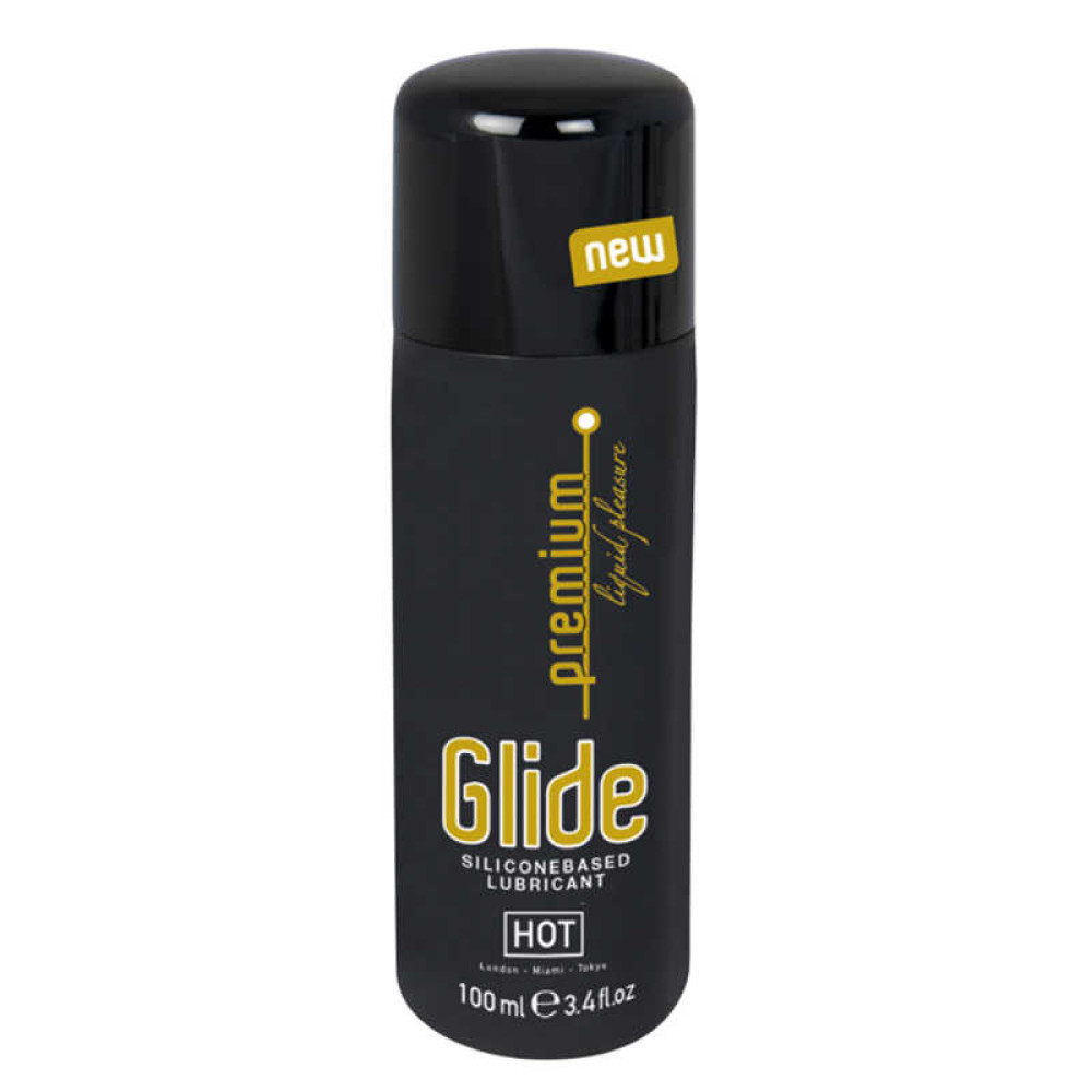 Лубрикант HOT Premium Silicone Glide на силиконовой основе, 100 мл (37999), zoom