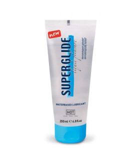 Лубрикант HOT Superglide на водной основе, 200 мл - No Taboo