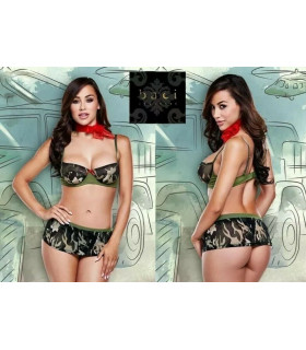 Костюм військової 3-piece Baci Camouflager army M/L - No Taboo