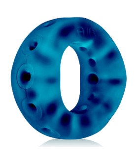 Эрекционное кольцо на член, силикон, синее - No Taboo