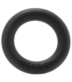Ерекційне кільце силіконове, чорне NEXUS - No Taboo