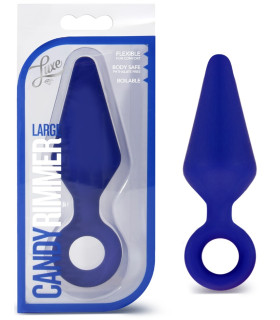 Пробка анальная ,большая, синего цвета, размер L - No Taboo