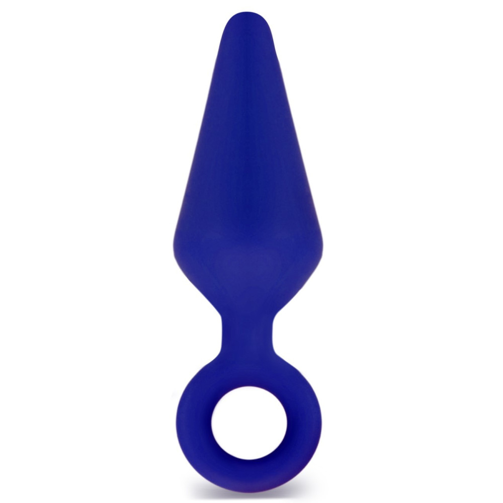Пробка анальная ,большая, синего цвета, размер L (40801), zoom