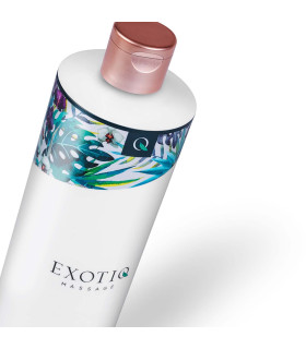 Масажне масло зігріваюче для всього тіла Exotio massage Body to body warming 500 ml - No Taboo