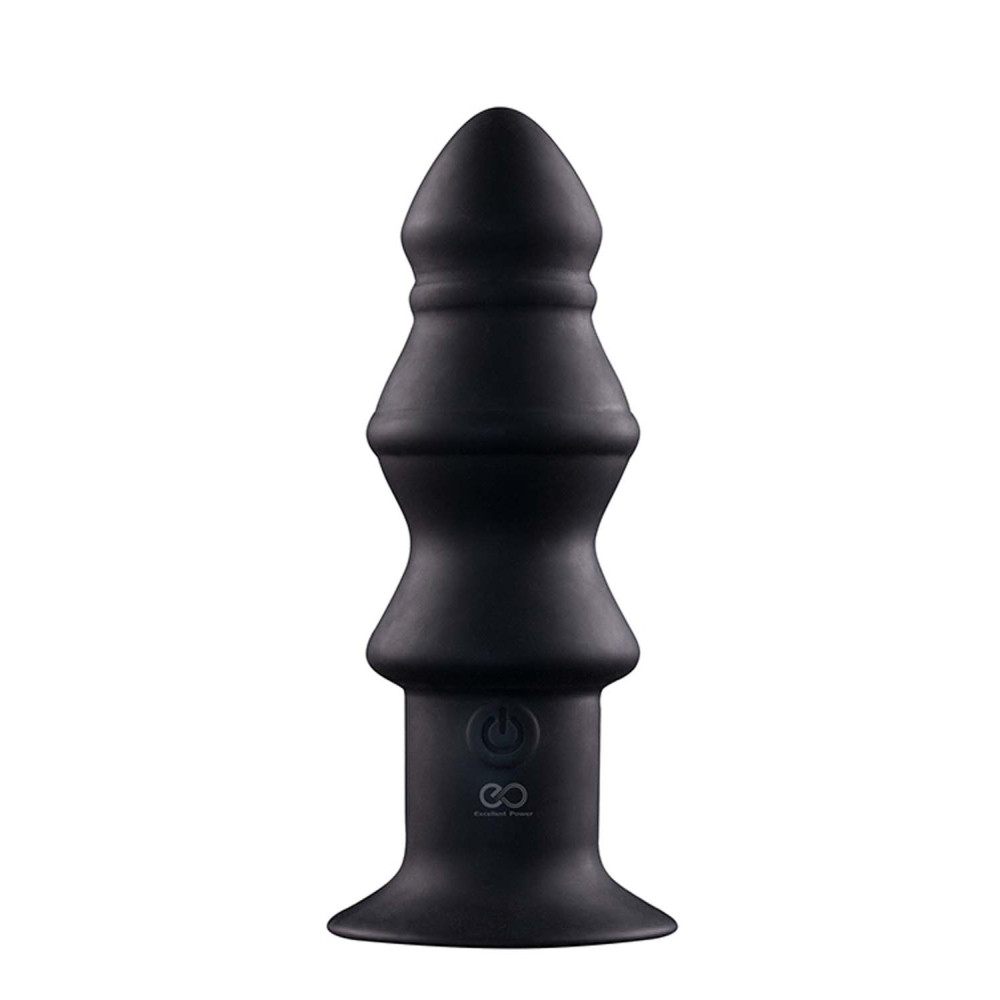 Анальная пробка с вибро 5INCH RECHARGEABLE BUTTPLUG BLACK (33640), zoom