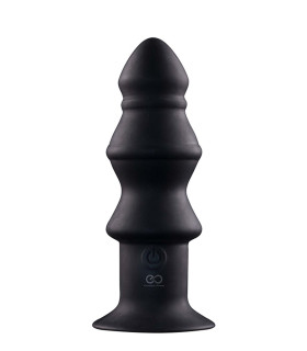 Анальная пробка с вибро 5INCH RECHARGEABLE BUTTPLUG BLACK - No Taboo