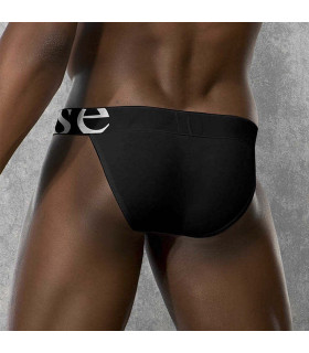 Труси чоловічі чорні з написом попереду Doreanse M - No Taboo