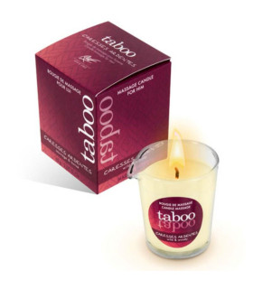 Массажная свеча RUF, 60 г, Taboo Candle Fiery Caresses с ароматом папоротника - No Taboo