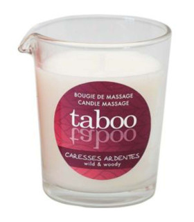 Массажная свеча RUF, 60 г, Taboo Candle Fiery Caresses с ароматом папоротника - No Taboo