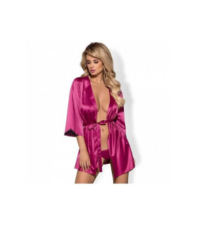 Халат еротичний атласний L / XL - No Taboo