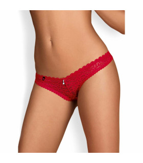 Сексуальні стрінги, мереживні червоні ROUGEBELLE S / M - No Taboo