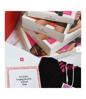 Сексуальные шортики кружевные чёрные Behindy shorties L/XL - No Taboo