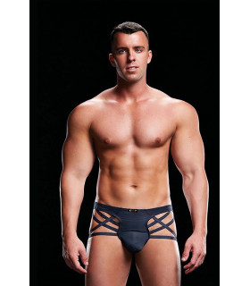 Стрінги чоловічі з низькою посадкою синій ремінець S / M - No Taboo