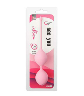 Вагінальні кульки Dreamtoys All Time Favorites рожеві, 20 х 3.6 см - No Taboo