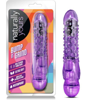 Вібратор NATURALLY YOURS BUMP N GRIND PURPLE - No Taboo