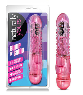 Вибратор NATURALLY YOURS BUMP N GRIND PINK - No Taboo