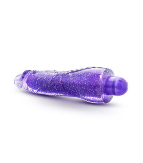 Вибратор реалистичный светящийся, фиолетового цвета, 22.8 см х 5 см - No Taboo