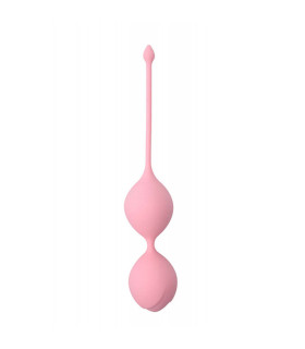 Вагінальні кульки рожеві BLOOM DUO BALLS, 2.9 см х 16.5 см - No Taboo