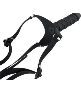 Женский страпон силиконовый на ремнях - Silicone Strap-on - No Taboo