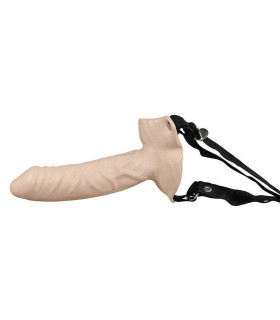 Страпон порожнистий (фаллопротез) порожнистий на ремені Bull Power - No Taboo