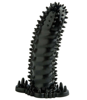 Насадка на пенис с мягкими шипами - MALESATION Bristly Sleeve - No Taboo