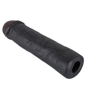 Насадка силикон удлинняющая Penis Sleeve black XXL Size - No Taboo