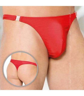 Стрінги чоловічі із застібкою Червоний L - No Taboo