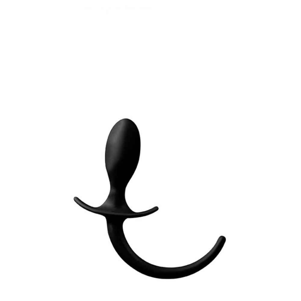 Анальна пробка SHOVE UP 3.5 INCH BUTTPLUG W. TAIL BLACK (33698), zoom