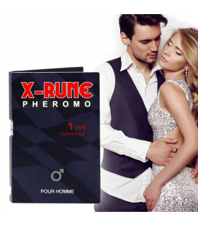 Духи с феромонами мужские X-RUNE MALE PHERO ATTRACTANT pour homme 1ml - No Taboo