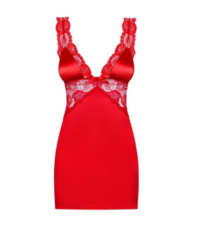 Сексуальна червона сорочка з мереживом S / M - No Taboo